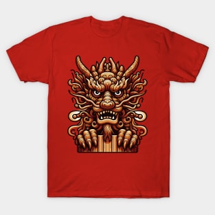 Wood Dragon 16 T-Shirt